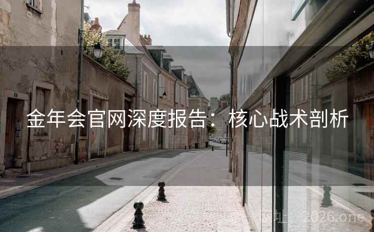 金年会官网深度报告：核心战术剖析