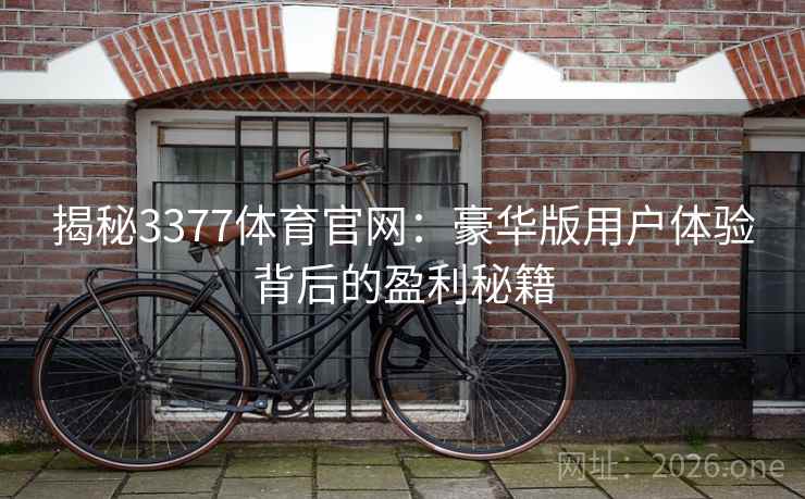 揭秘3377体育官网：豪华版用户体验背后的盈利秘籍