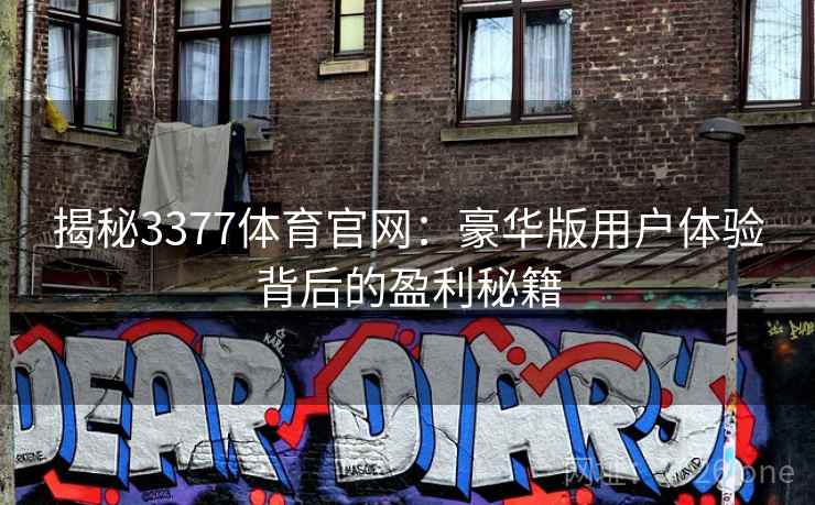 揭秘3377体育官网：豪华版用户体验背后的盈利秘籍  第2张