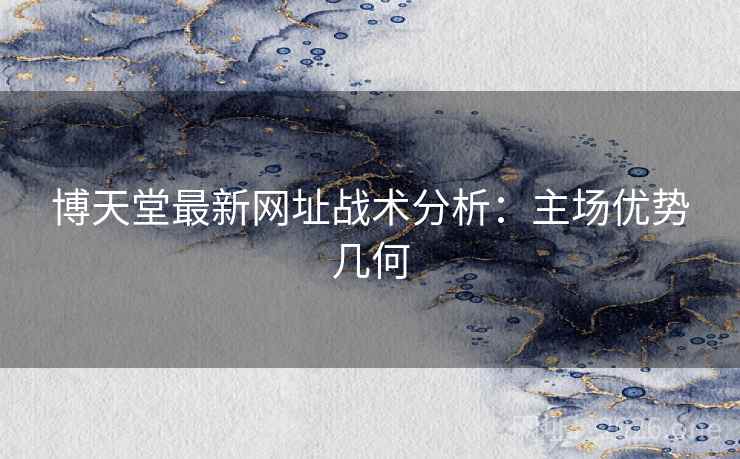 博天堂最新网址战术分析：主场优势几何  第2张